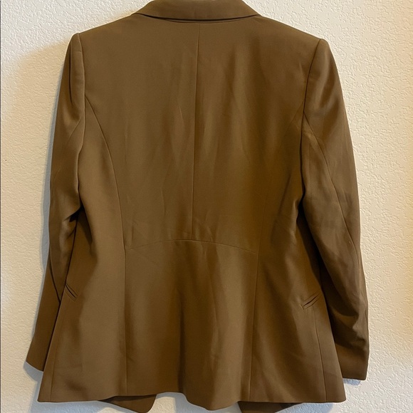 H&M Olive Brown Women's Blazer - Picture 3 of 5
